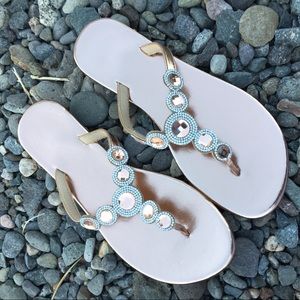 NWOB Bling Sandals